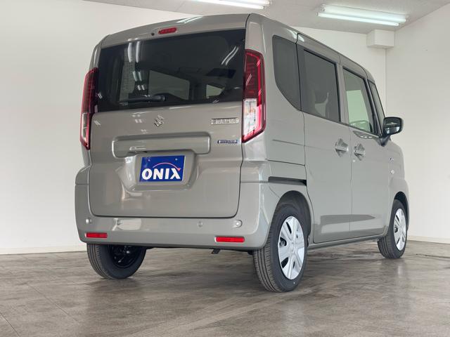 スペーシア ハイブリッドＧ　衝突被害軽減システム　誤発進抑制装置　スマートキー　マイルドハイブリッド　ＬＥＤランプ　両側スライドドア　電動格納ミラー　フットパーキングブレーキ　オートエアコン　オートライト　ホイールキャップ（7枚目）