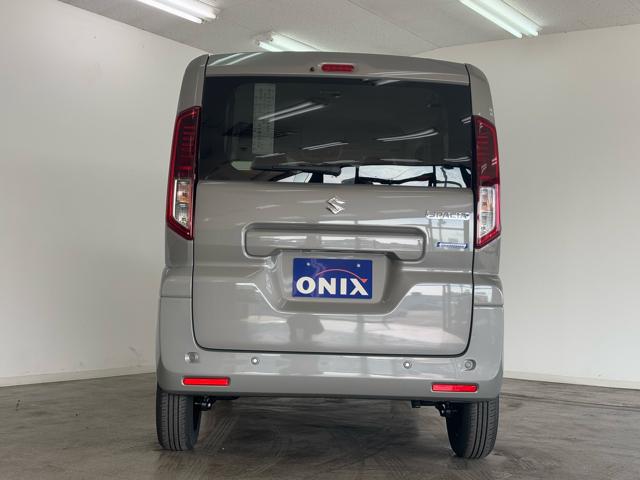 スペーシア ハイブリッドＧ　衝突被害軽減システム　誤発進抑制装置　スマートキー　マイルドハイブリッド　ＬＥＤランプ　両側スライドドア　電動格納ミラー　フットパーキングブレーキ　オートエアコン　オートライト　ホイールキャップ（8枚目）