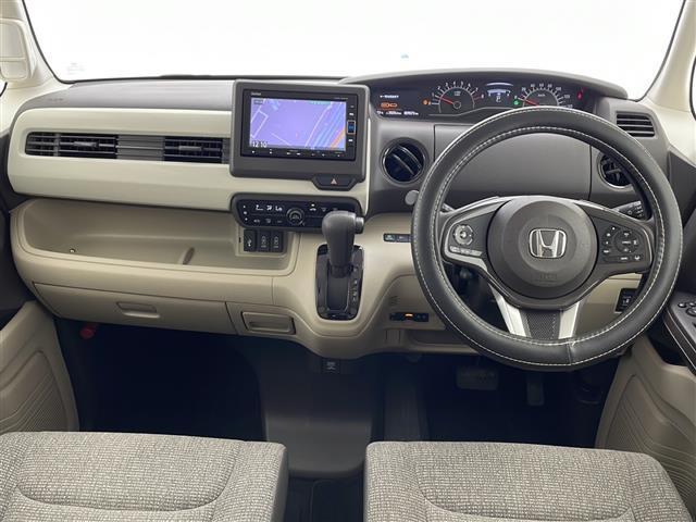 N-BOX G・EXホンダセンシング 純正ナビ AM/FM/CD/DVD/BT/USB フルセグTV レーダークルーズコントロール レーンキープアシスト 衝突被害軽減ブレーキ 両側パワスラ LEDヘッドライト ビルトインETC(2枚目)
