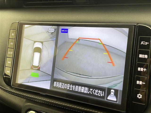 キックス Ｘ　プロパイロット　純正９インチナビ　ＢＴ　フルセグ　ＣＤ　ＤＶＤ　全方位カメラ　ＥＴＣ　純正ドライブレコーダー　デジタルインナーミラー　ハーフレザーシート　衝突軽減ブレーキ　レーンキープアシスト（7枚目）
