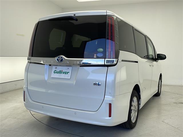 ノア ハイブリッドG 純正ナビ BT TV トヨタセーフティセンス 衝突軽減ブレーキ クリアランスソナー 純正後席モニター 前席シートヒーター 両側パワスラ ビルトインETC2.0 前後ドラレコ LEDライト AC100V(34枚目)