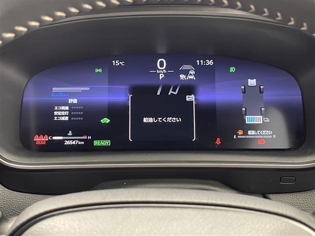 カローラツーリング ハイブリッド　ダブルバイビー　衝突軽減ブレーキ　レーンキープアシスト　レーダークルーズコントロール　オートマチックハイビーム　純正メモリナビ　バックカメラ　ＥＴＣ　ドラレコ　ハーフレザーシート　ステアリングヒーター　スマートキー（9枚目）