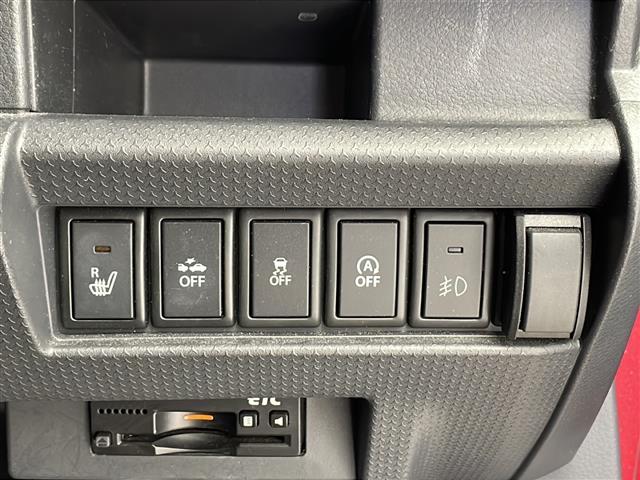 ハスラー Jスタイル 社外ナビ フルセグ Bluetooth CD DVD ETC 純正マット 純正ドアバイザー シートヒーター 衝突軽減 フォグランプ アイドリングストップ ステアリングスイッチ(14枚目)