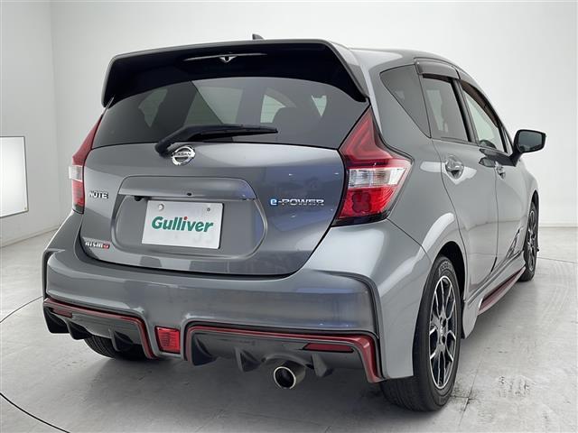 ノート e-パワー ニスモ エンジンスタートボタン 純正エアロ 前後ドライブレコーダー バックカメラ レーンキープアシスト 純正SDナビ 純正アルミホイール フルセグTV 純正フロアマット 衝突軽減システム アイドリングストップ(33枚目)