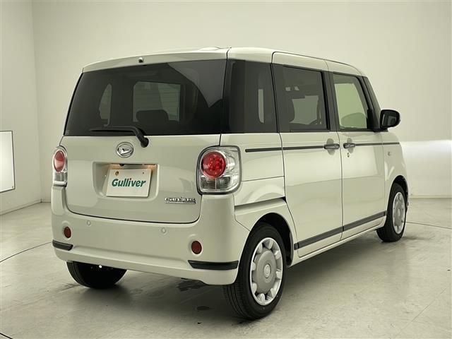 ムーヴキャンバス Gメイクアップリミテッド SAIII 衝突被害軽減システム レーンキープアシスト コーナーセンサー オートハイビーム LEDヘッドライト ドライブレコーダー ETC 全方位カメラ USB入力端子 純正フロアマット 両側パワースライドドア(34枚目)