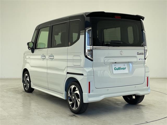 スペーシアカスタム ハイブリッドＸＳ　スズキセーフティーサポート　純正ナビ　フルセグＴＶ　全周囲カメラ　両側パワースライド　純正１５インチＡＷ　ハーフレザー　前席シートヒーター　ステアリングヒーター　オートＬＥＤヘッドライト　フォグ（43枚目）