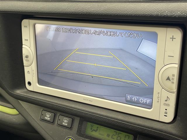 アクア S 純正ナビCD/BT ETC 電動格納ミラー LEDヘッドライト フォグランプ フロアマット バックカメラ ドアバイザー(5枚目)