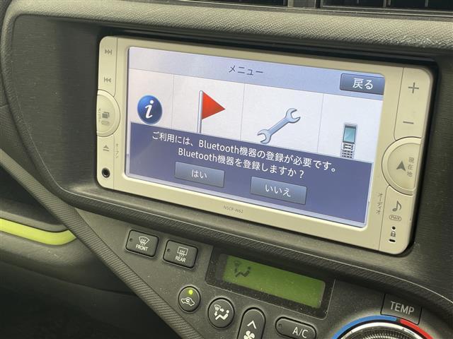 アクア S 純正ナビCD/BT ETC 電動格納ミラー LEDヘッドライト フォグランプ フロアマット バックカメラ ドアバイザー(6枚目)