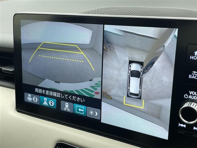 ヴェゼル e:HEV PLaY ホンダセンシング BSM ホンダコネクトナビ フルセグTV マルチビューカメラ ビルトインETC パノラマルーフ パワーバックドア 純正18インチAW ハーフレザー シートヒーター オートLED(8枚目)