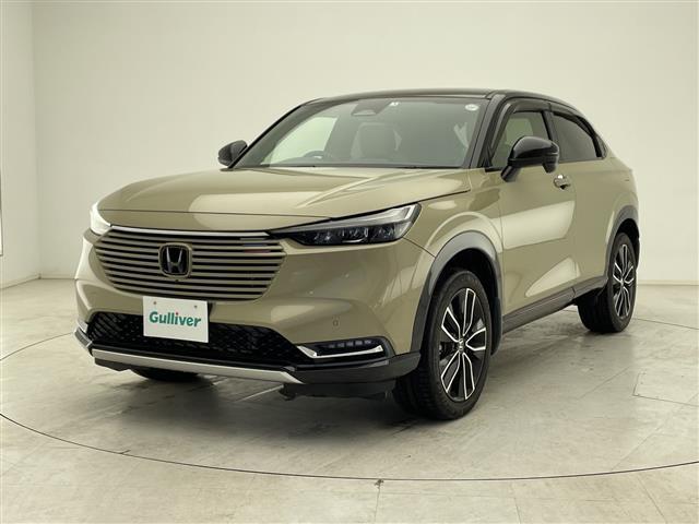 ヴェゼル e:HEV PLaY ホンダセンシング BSM ホンダコネクトナビ フルセグTV マルチビューカメラ ビルトインETC パノラマルーフ パワーバックドア 純正18インチAW ハーフレザー シートヒーター オートLED(33枚目)