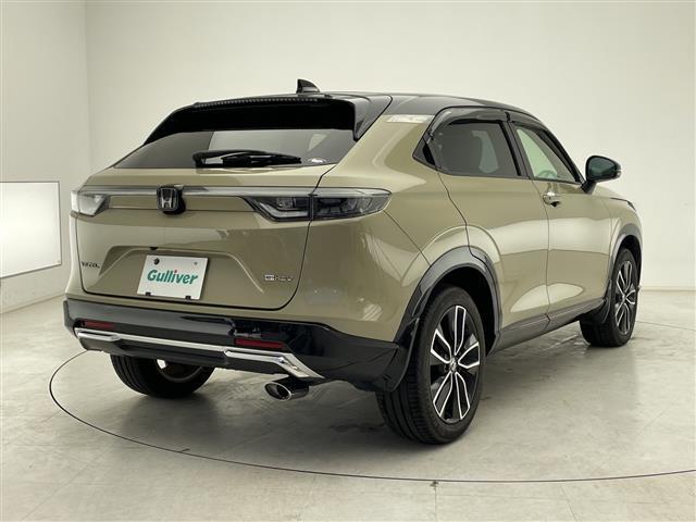 ヴェゼル e:HEV PLaY ホンダセンシング BSM ホンダコネクトナビ フルセグTV マルチビューカメラ ビルトインETC パノラマルーフ パワーバックドア 純正18インチAW ハーフレザー シートヒーター オートLED(34枚目)