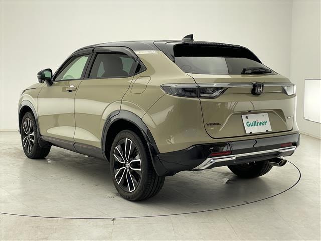 ヴェゼル e:HEV PLaY ホンダセンシング BSM ホンダコネクトナビ フルセグTV マルチビューカメラ ビルトインETC パノラマルーフ パワーバックドア 純正18インチAW ハーフレザー シートヒーター オートLED(43枚目)