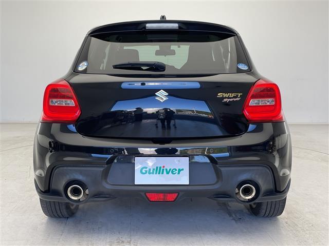 スイフトスポーツ ベースグレード 衝突軽減 ダブルサイドエアバック カーテンエアバック 横滑り防止 レーンキープアシスト コーナーセンサー 直噴ターボ ディラーTVナビ BT/CD/DVD/USB/SD 純正フロアマット オートライト(32枚目)