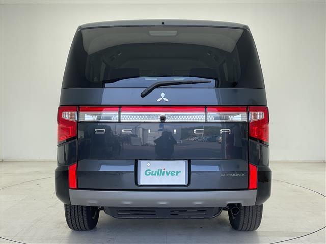 デリカＤ：５ シャモニー　登録済未使用車　ｅ－アシスト　アルパイン１１型ナビ　フルセグ　全周囲カメラ　両側電動　パワーバックドア　純正１８インチＡＷ　ハーフレザー　パワーシート　シートヒーターステアリングヒーター　オートＬＥＤ（32枚目）