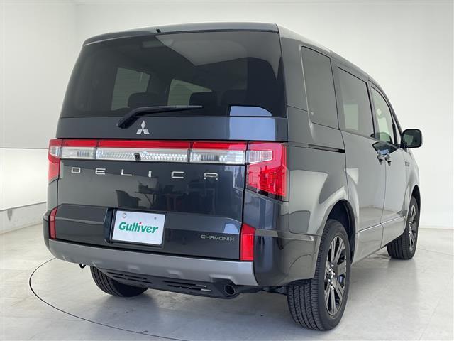 デリカＤ：５ シャモニー　登録済未使用車　ｅ－アシスト　アルパイン１１型ナビ　フルセグ　全周囲カメラ　両側電動　パワーバックドア　純正１８インチＡＷ　ハーフレザー　パワーシート　シートヒーターステアリングヒーター　オートＬＥＤ（34枚目）