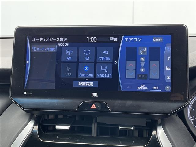 ハリアー Z 12.3インチナビ BT TV カープレイ モデリスタエアロ JBLサウンド トヨタセーフティセンス 全方位カメラ HUD BSM デジタルインナーミラー 社外ダウンサス ETC2.0 フロアマット(7枚目)
