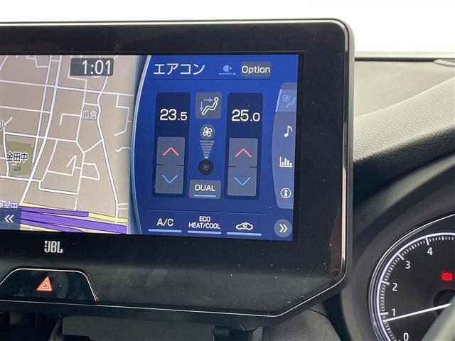 ハリアー Z 12.3インチナビ BT TV カープレイ モデリスタエアロ JBLサウンド トヨタセーフティセンス 全方位カメラ HUD BSM デジタルインナーミラー 社外ダウンサス ETC2.0 フロアマット(18枚目)