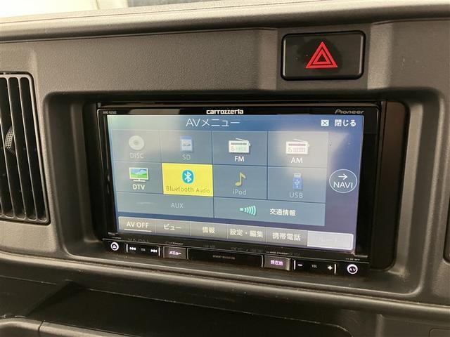 ハイゼットカーゴ クルーズターボSAIII スマートアシスト 社外メモリーナビ Bluetooth接続 ワンセグTV CD・DVD再生 キーレスエントリー ETC レーンキープアシスト マニュアルエアコン(7枚目)