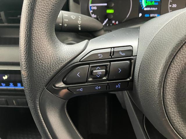 ヤリス ハイブリッドＸ　トヨタセーフティセンス　ディスプレイオーディオナビ　Ｂｌｕｅｔｏｏｔｈ接続　レーダークルーズコントロール　キーレスエントリー　ＥＴＣ　オートエアコン　１年間走行距離無制限保証（13枚目）