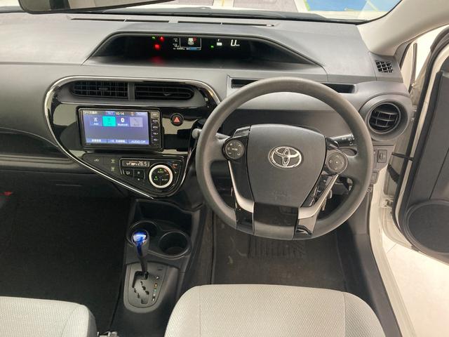 アクア L トヨタセーフティセンス 純正メモリーナビ AUX/Bluetooth接続 ETC バックモニター キーレスエントリー 1年間走行距離無制限保証(2枚目)