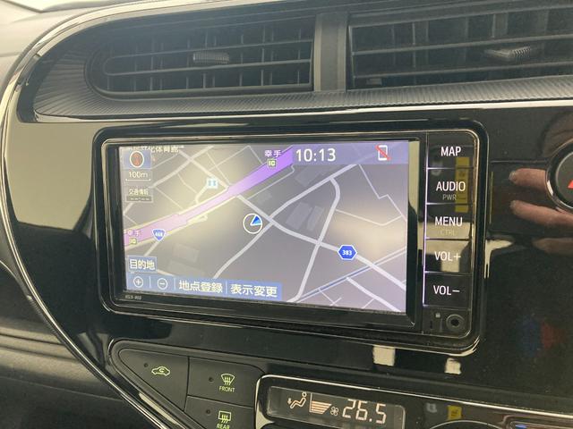 アクア L トヨタセーフティセンス 純正メモリーナビ AUX/Bluetooth接続 ETC バックモニター キーレスエントリー 1年間走行距離無制限保証(6枚目)