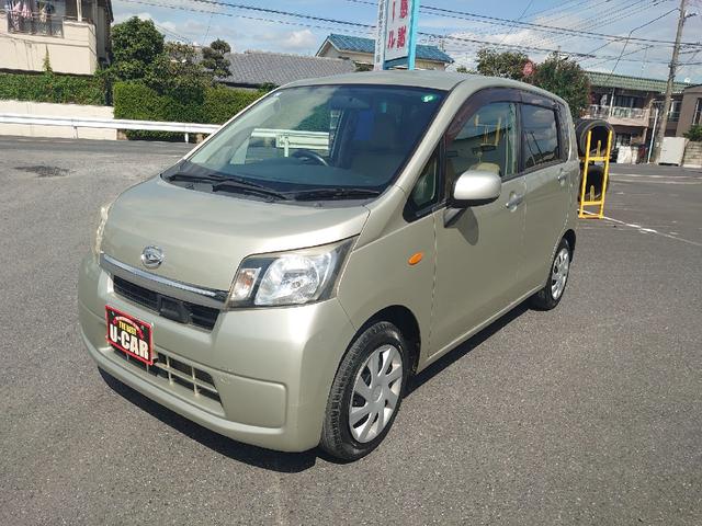 ムーヴ Ｌ　ＳＡ　禁煙車　純正ナビ　テレビ　キーレス　スモークガラス　２４４００キロ（4枚目）