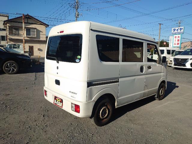 エブリイ ＰＡ　ハイルーフ　リヤガラススモーク　メンテナンス　リコール整備済（8枚目）
