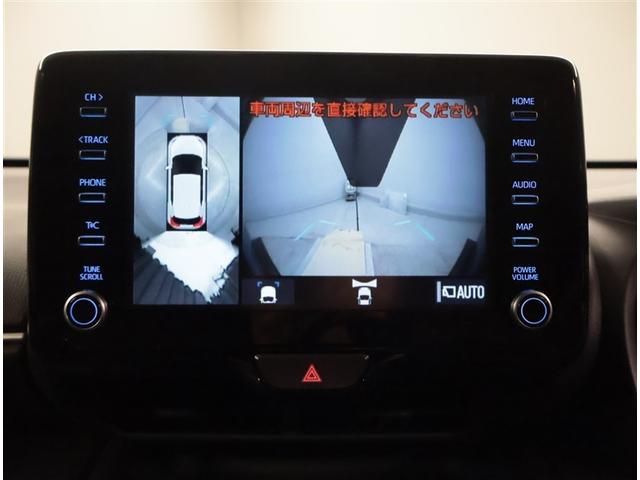 ヤリスクロス ハイブリッドＧ　ＥＳＣ　メディアプレイヤー接続　点検記録簿　衝突軽減　ナビ＆ＴＶ　フルセグ　盗難防止装置　スマートキー　キーレス　ＥＴＣ　オートエアコン　オートクルーズコントロール　バックカメラ　４ＷＤ　ＤＶＤ再生（12枚目）