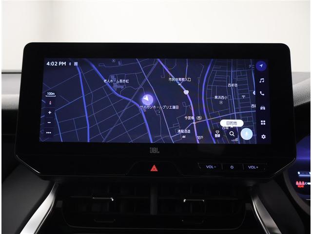 ハリアーハイブリッド Z レザーパッケージ パノラマサンルーフ エアロ 地デジ 横滑防止 盗難防止システム Bモニター 革 LEDライト パワーウィンドウ クルコン スマートキ- 助手席エアバック パワーシート エアバッグ 点検記録簿 ナビTV(8枚目)