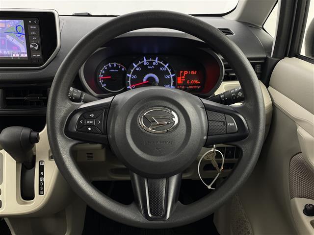 ムーヴ L 純正メモリナビ フルセグ バックモニター ETC キーレス スペアキー ドラレコ フォグ 電動格納ミラー ステアリングスイッチ(12枚目)