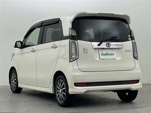 Ｎ－ＷＧＮカスタム Ｇ　純正ナビ　バックモニター　Ｂｌｕｅｔｏｏｔｈ　スマートキー　ＥＴＣ　ＤＶＤ　純正アルミ　ウィンカーミラー　プッシュスタート　アイドリングストップ　電格ミラー　ステリングスイッチ　オートライト　ドラレコ（38枚目）