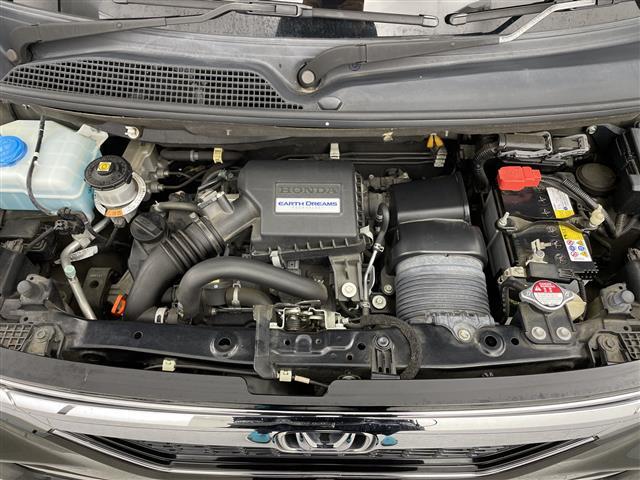 N-BOXカスタム G・Lターボホンダセンシング 純正メモリナビ バックモニター ETC 両側パワースライドドア ハーフレザーシート フルセグTV Bluetooth接続 パドルシフト 衝突被害軽減ブレーキ(2枚目)