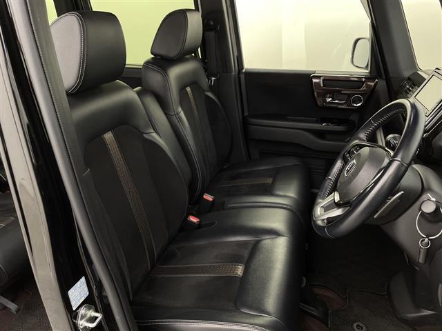 N-BOXカスタム G・Lターボホンダセンシング 純正メモリナビ バックモニター ETC 両側パワースライドドア ハーフレザーシート フルセグTV Bluetooth接続 パドルシフト 衝突被害軽減ブレーキ(20枚目)