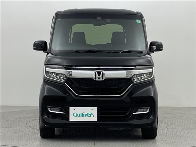 N-BOXカスタム G・Lターボホンダセンシング 純正メモリナビ バックモニター ETC 両側パワースライドドア ハーフレザーシート フルセグTV Bluetooth接続 パドルシフト 衝突被害軽減ブレーキ(28枚目)