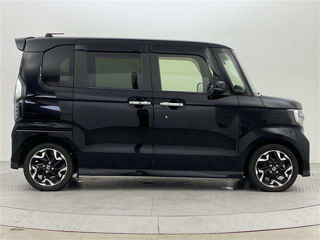 N-BOXカスタム G・Lターボホンダセンシング 純正メモリナビ バックモニター ETC 両側パワースライドドア ハーフレザーシート フルセグTV Bluetooth接続 パドルシフト 衝突被害軽減ブレーキ(33枚目)
