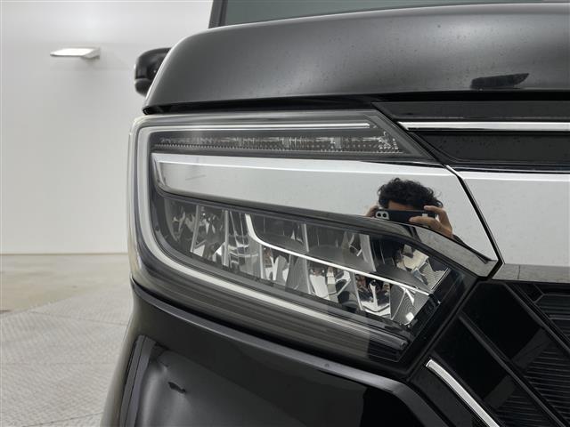 N-BOXカスタム G・Lターボホンダセンシング 純正メモリナビ バックモニター ETC 両側パワースライドドア ハーフレザーシート フルセグTV Bluetooth接続 パドルシフト 衝突被害軽減ブレーキ(35枚目)