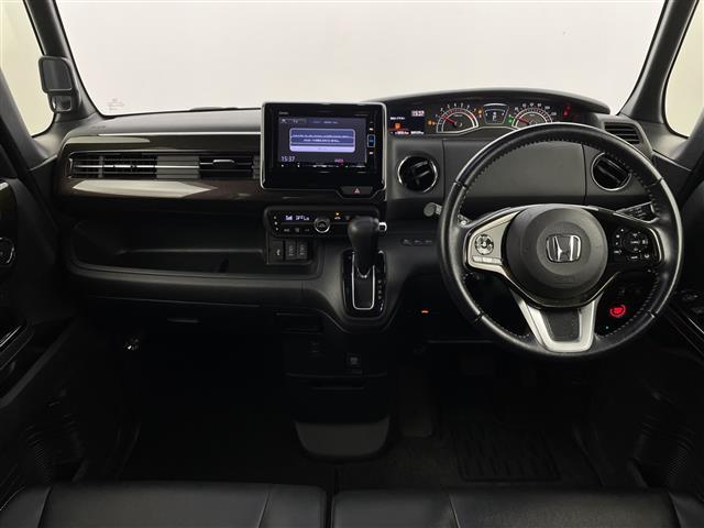 N-BOXカスタム G・Lターボホンダセンシング 純正メモリナビ バックモニター ETC 両側パワースライドドア ハーフレザーシート フルセグTV Bluetooth接続 パドルシフト 衝突被害軽減ブレーキ(42枚目)