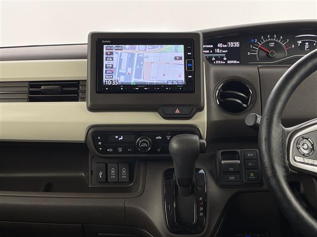 N-BOX L メモリナビ CD SD DVD BTバックカメラ フルセグ 片側パワースライドドア ホンダセンシング(8枚目)