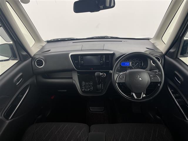 ｅＫスペースカスタム カスタムＴ　セーフティプラスエディション　純正ＳＤナビ　両側パワースライド　ＬＥＤヘッドライト　全周囲モニター　衝突被害軽減ブレーキ　フルセグＴＶ　Ｂｌｕｅｔｏｏｔｈ　スマートキー　シートヒーター　ＥＴＣ　純正アルミ　ウィンカーミラー（3枚目）