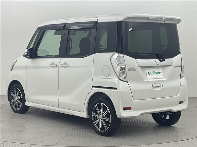 ｅＫスペースカスタム カスタムＴ　セーフティプラスエディション　純正ＳＤナビ　両側パワースライド　ＬＥＤヘッドライト　全周囲モニター　衝突被害軽減ブレーキ　フルセグＴＶ　Ｂｌｕｅｔｏｏｔｈ　スマートキー　シートヒーター　ＥＴＣ　純正アルミ　ウィンカーミラー（31枚目）