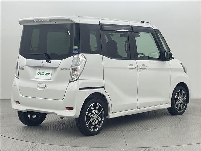 ｅＫスペースカスタム カスタムＴ　セーフティプラスエディション　純正ＳＤナビ　両側パワースライド　ＬＥＤヘッドライト　全周囲モニター　衝突被害軽減ブレーキ　フルセグＴＶ　Ｂｌｕｅｔｏｏｔｈ　スマートキー　シートヒーター　ＥＴＣ　純正アルミ　ウィンカーミラー（33枚目）