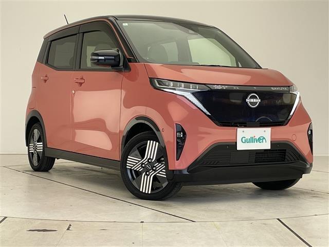 サクラ G プロパイロット 純正9型ディズプレイオーディオナビ 全方位カメラ クルーズコントロール シートヒーター バックカメラ コーナーセンサー 純正アルミホイール ステアリングヒーター 衝突軽減システム(50枚目)