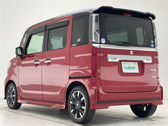スペーシアカスタム ハイブリッドXSターボ 純正9型ナビ 全方位カメラ 両側パワースライドドア クルーズコントロール シートヒーター バックカメラ コーナーセンサー 純正アルミホイール LEDヘッドライト パドルシフト 衝突軽減システム(20枚目)