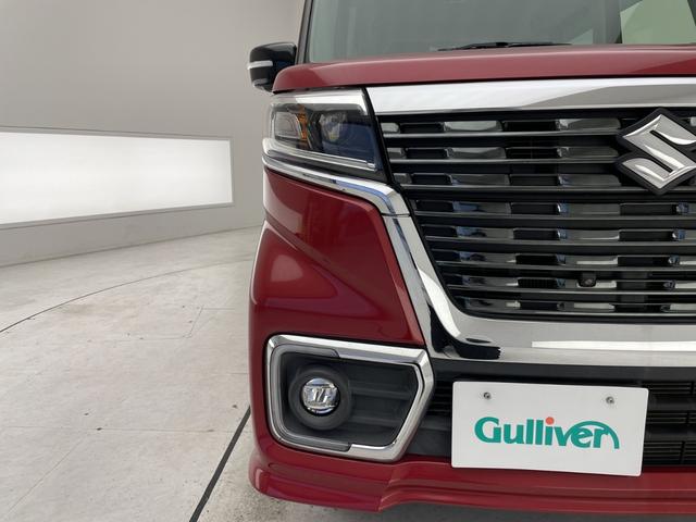 スペーシアカスタム ハイブリッドXSターボ 純正9型ナビ 全方位カメラ 両側パワースライドドア クルーズコントロール シートヒーター バックカメラ コーナーセンサー 純正アルミホイール LEDヘッドライト パドルシフト 衝突軽減システム(52枚目)