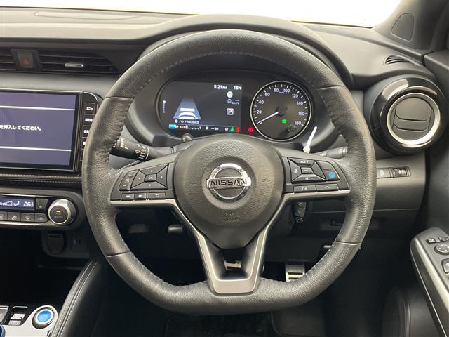 キックス X 純正9型ナビ SDカードなし 全方位カメラ クルーズコントロール プロパイロット シートヒーター バックカメラ コーナーセンサー 純正17インチアルミホイール ルーフレール ステアリングヒーター(42枚目)