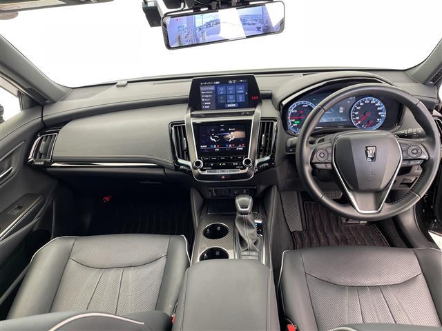 クラウンハイブリッド ＲＳアドバンス　純正８型ナビ　三眼ＬＥＤヘッドライト　サンルーフ　レーダークルーズコントロール　シートヒーター　エアシート　バックカメラ　パワーシート　ヘッドアップディスプレイ　コーナーセンサー　ステアリングヒーター（2枚目）