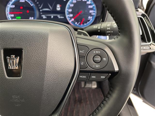 クラウンハイブリッド ＲＳアドバンス　純正８型ナビ　三眼ＬＥＤヘッドライト　サンルーフ　レーダークルーズコントロール　シートヒーター　エアシート　バックカメラ　パワーシート　ヘッドアップディスプレイ　コーナーセンサー　ステアリングヒーター（10枚目）