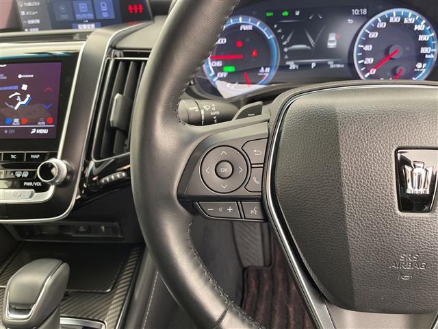 クラウンハイブリッド ＲＳアドバンス　純正８型ナビ　三眼ＬＥＤヘッドライト　サンルーフ　レーダークルーズコントロール　シートヒーター　エアシート　バックカメラ　パワーシート　ヘッドアップディスプレイ　コーナーセンサー　ステアリングヒーター（22枚目）