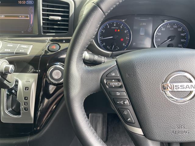 エルグランド 250ハイウェイスターS 純正ナビ フリップダウンモニター 全方位カメラ 両側パワースライドドア クルーズコントロール バックカメラ 電動リアゲート コーナーセンサー 純正アルミホイール LEDヘッドライト リアオートエアコン(22枚目)