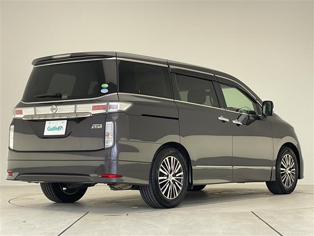 エルグランド 250ハイウェイスターS 純正ナビ フリップダウンモニター 全方位カメラ 両側パワースライドドア クルーズコントロール バックカメラ 電動リアゲート コーナーセンサー 純正アルミホイール LEDヘッドライト リアオートエアコン(34枚目)